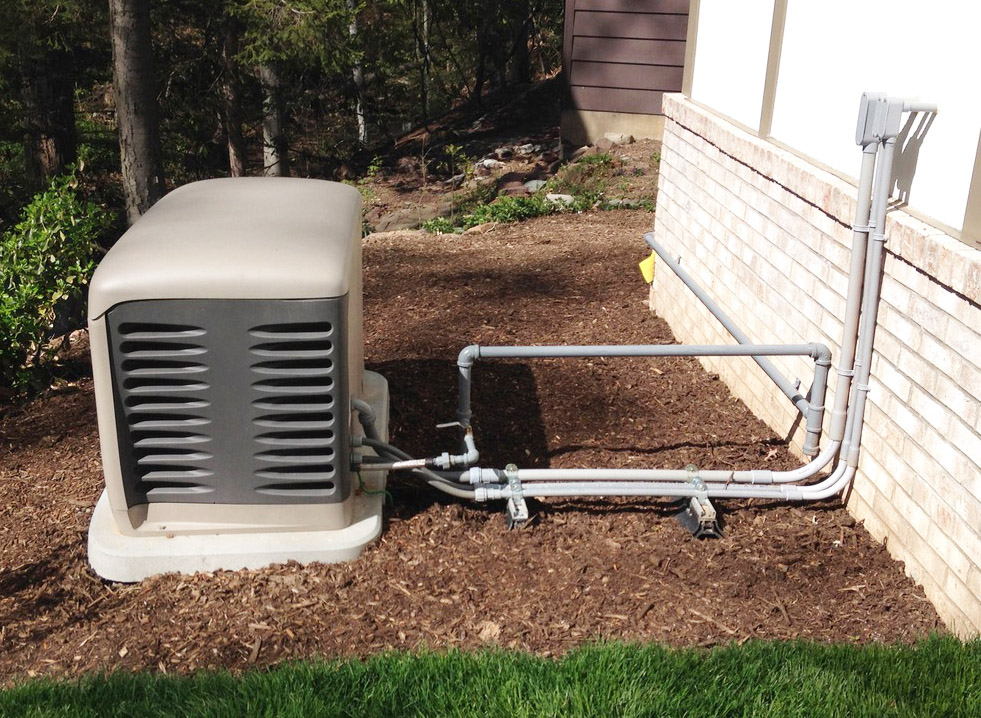 Generator installation project
