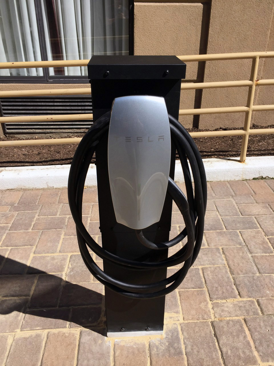 EV charging station installation